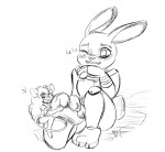 2girls crossover gadget judy_hopps paw sketch tease tickling tongue vallycuts zootopia // 1213x1117 // 373.7KB