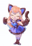 1girls cat_ears cat_paw cat_tail closed_eye cosplay dress gadget kurokuma824 pendant shoes smile thighhighs // 948x1373 // 184.1KB