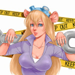1girls gadget human_like restrictive_tape saymeooow wrench // 1144x1144 // 299.8KB