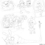 babs_bunny calamity_coyote calendar control_panel crossover elmyra_duff fifi_la_fume forest gadget invention lineart refrigerator rocket sergionekitosso shirley_mcloon sit testing tiny_toon_adventures wind // 3000x3000 // 2.3MB