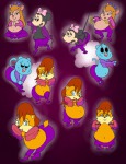 aveedesigns belly_dance crossover dance dancer_dress gadget minnie_mouse nicole_watterson sally_acorn see-through shoes sonic_the_hedgehog the_amazing_world_of_gumball // 1020x1320 // 363.6KB