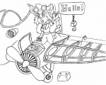 airplane battery gadget gloves invention kneeling lineart microtoon oil // 540x432 // 171.6KB