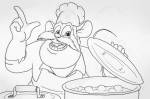 apron chef's_hat cooking martin_hamsy monterey_jack pot sketch // 800x533 // 504.9KB
