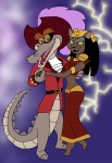 aladdin_(series) anthrodile crossover dance in_love mirage sewernose_de_bergerac // 700x1011 // 140.9KB